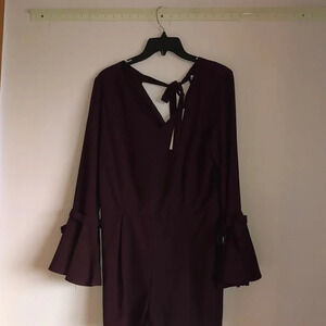 𝅺she and Sky maroon romper